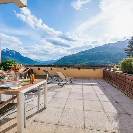 Le 32 Panoramique, Plein Soleil, Tout Confort Briançon Extérieur photo
